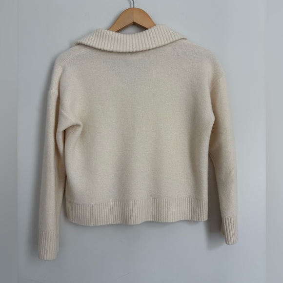 Club Monaco Cashmere Button Up Sweater Cardigan XS - FLAW - Picture 3 of 7